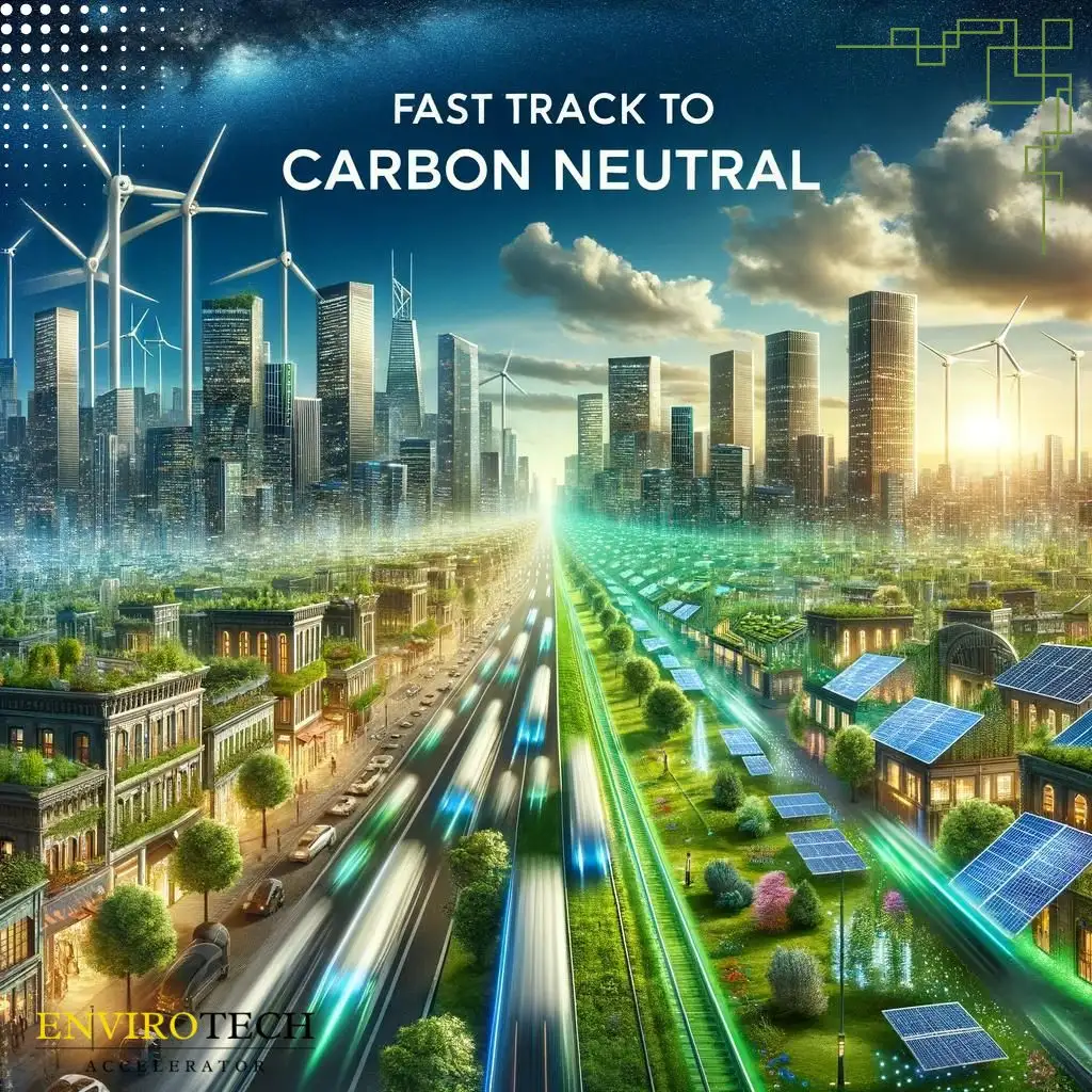 A Fast Track to Carbon Neutral by James Scott Founder of Envirotech Accelerator